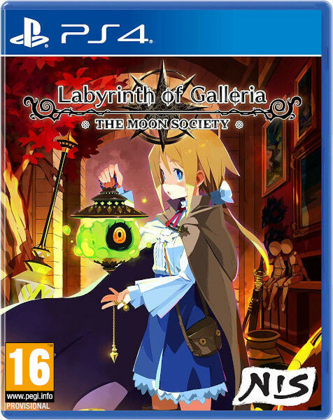 Labyrinth Of Galleria: The Moon Society Sony Playstation 4 PS4 Hover Image