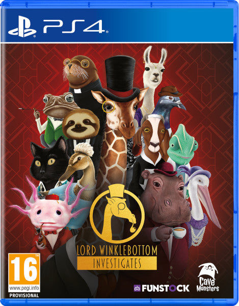 Lord Winklebottom Investigates Sony Playstation 4 PS4 Hover Image