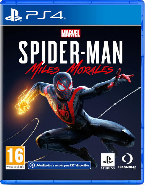 Marvel Spider-man: Miles Morales Sony Playstation 4 PS4 Hover Image