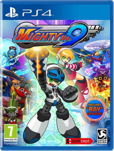 Mighty No. 9 (incluye La Expansion Ray + Libro + Poster) Sony Playstation 4 PS4 Hover Image