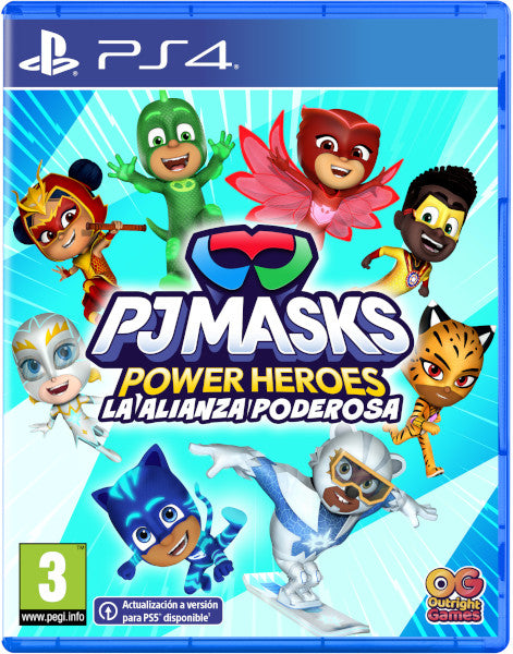 Pj Masks Power Heroes : La Alianza Poderosa Sony Playstation 4 PS4 Hover Image