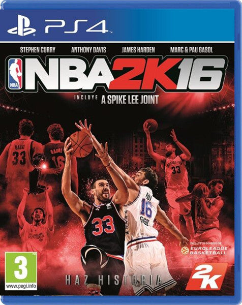 Nba 2k16 Sony Playstation 4 PS4