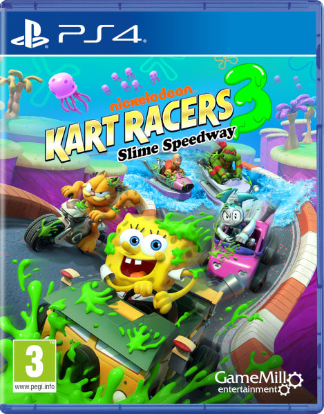 Nickelodeon Kart Racers 3: Slime Speedway Sony Playstation 4 PS4 Hover Image