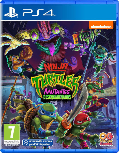 Ninja Turtles: Mutantes Desencadenados Sony Playstation 4 PS4 Hover Image
