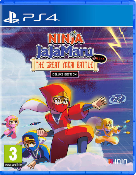 Ninja Jajamaru: The Great Yokai Battle + Hell  Deluxe Edition Sony Playstation 4 PS4 Hover Image