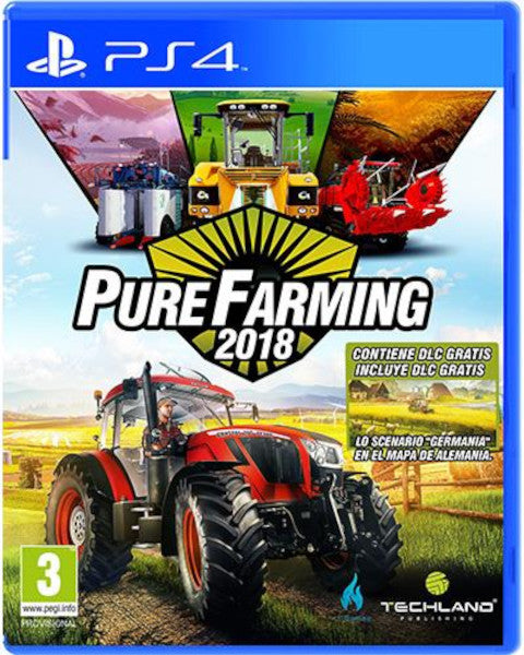 Pure Farming 2018 (dlc Mapa De Alemania) Sony Playstation 4 PS4 Hover Image