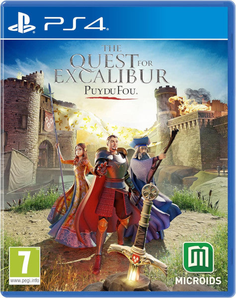The Quest For Excalibur Puy Du Fou Sony Playstation 4 PS4 Hover Image