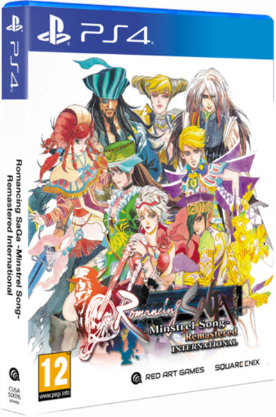 Romancing Saga - Minstrel Song- Remastered International Sony Playstation 4 PS4 Hover Image