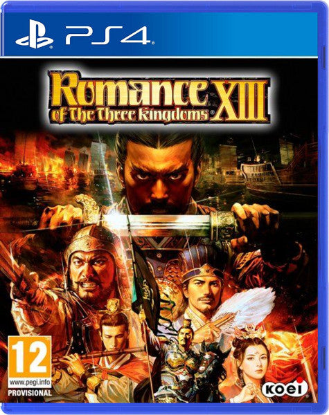 Romance Of The Three Kingdoms Xiii Sony Playstation 4 PS4