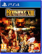 Romance Of The Three Kingdoms Xiii Sony Playstation 4 PS4