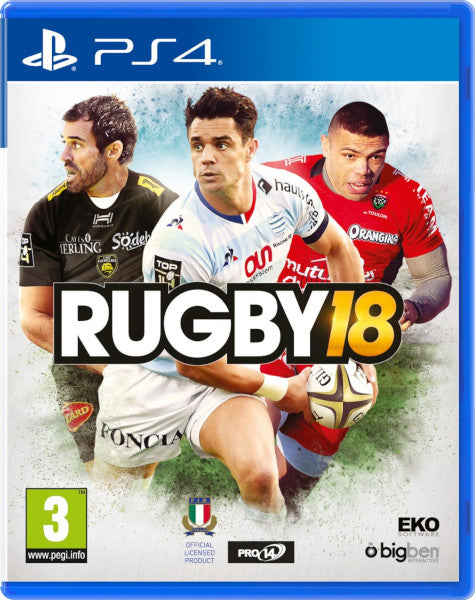 Rugby 18 Sony Playstation 4 PS4 Hover Image