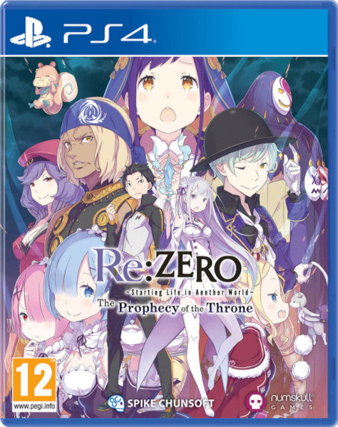 Re:zero - The Prophecy Of The Throne Sony Playstation 4 PS4 Hover Image