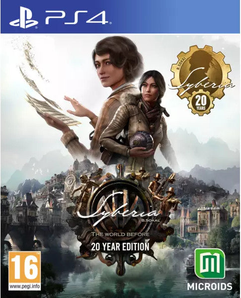Syberia The World Before 20 Year Edition Sony Playstation 4 PS4 Hover Image
