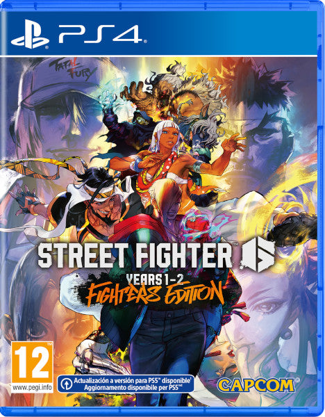 Street Fighter 6 Years 1-2 Fighters Edition Sony Playstation 4 PS4 Hover Image