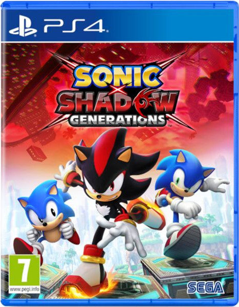 Sonic X Shadow Generations Sony Playstation 4 PS4 Hover Image