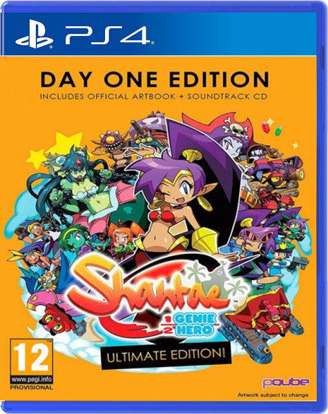 Shantae: Half Genie Hero Ultimate Edition Day One Edition Sony Playstation 4 PS4