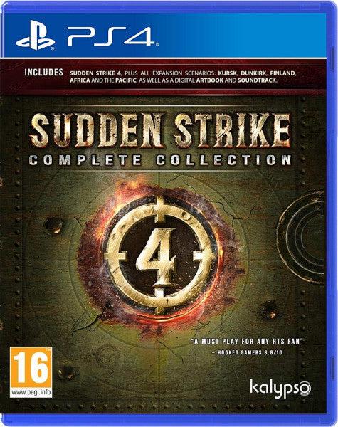 Sudden Strike 4 Complete Collection Sony Playstation 4 PS4