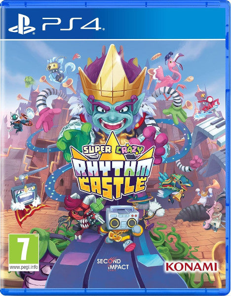 Super Crazy Rhythm Castle Sony Playstation 4 PS4 Hover Image