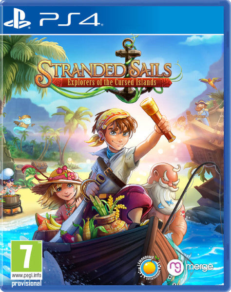 Stranded Sails: Explorers Of The Cursed Islands Sony Playstation 4 PS4 Hover Image