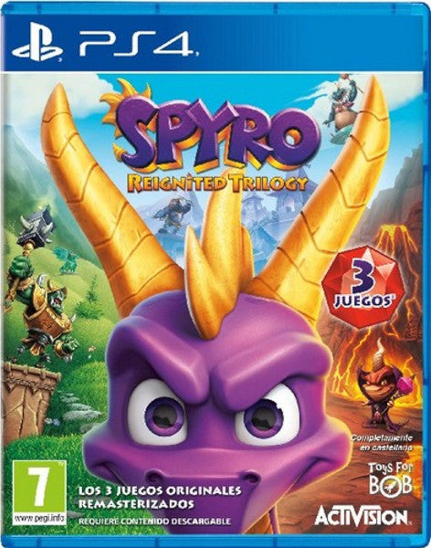 Spyro Reignited Trilogy Sony Playstation 4 PS4 Hover Image