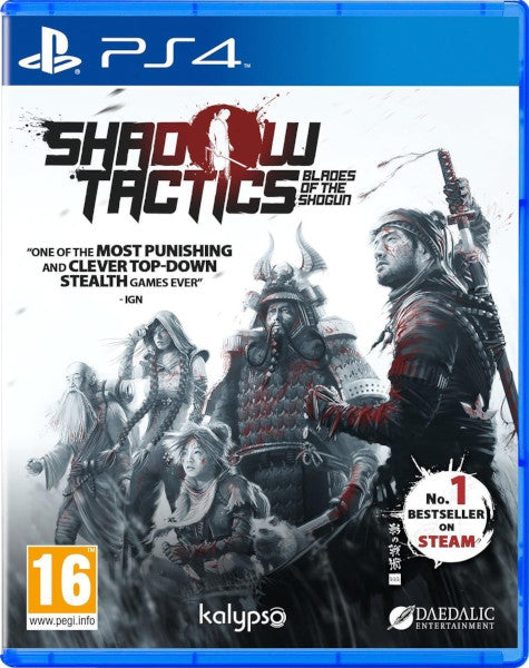 Shadow Tactics Blades Of The Shogun Sony Playstation 4 PS4 Hover Image
