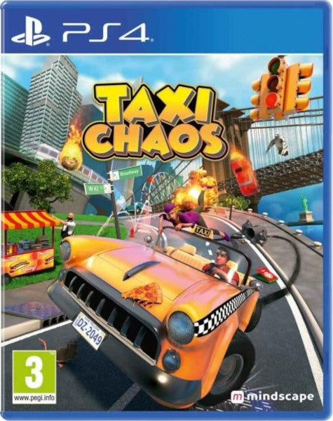 Taxi Chaos Sony Playstation 4 PS4 Hover Image