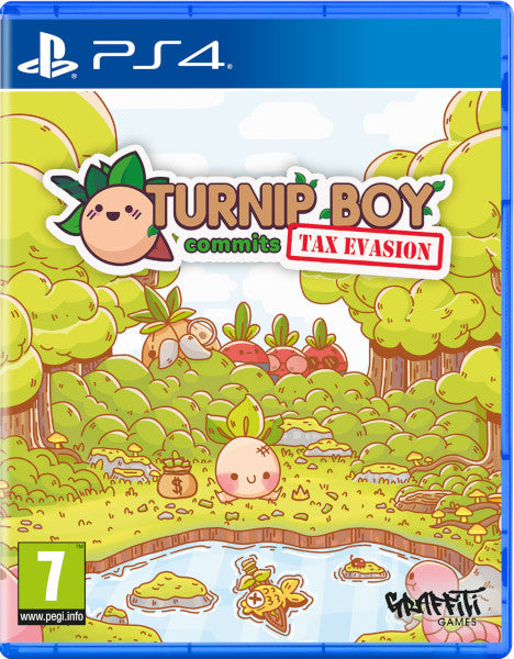 Turnip Boy Commits Tax Evasion Sony Playstation 4 PS4 Hover Image