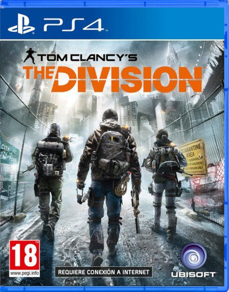 Tom Clancys The Division Sony Playstation 4 PS4 Hover Image