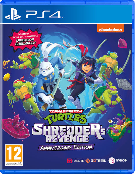 Teenage Mutant Ninja Turtles: Shredders Revenge - Anniversary Edition Sony Playstation 4 PS4 Hover Image