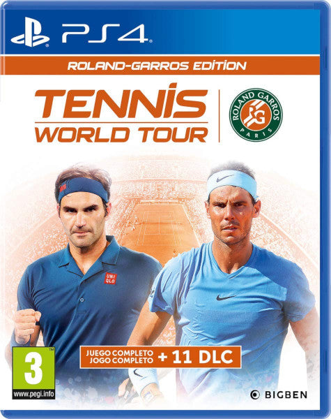 Tennis World Tour Roland-garros Edition (con 11 Dlc) Sony Playstation 4 PS4 Hover Image