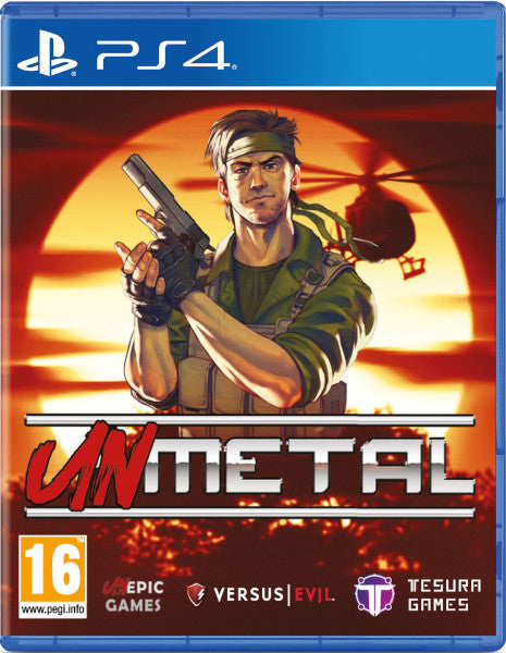 Unmetal Sony Playstation 4 PS4 Hover Image