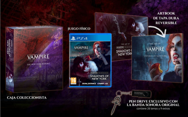 Vampire: The Masquerade - The New York Bundle (collector"s Edition) Sony Playstation 4 PS4 Hover Image