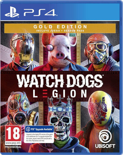 Watch Dogs Legion -gold Edition- Sony Playstation 4 PS4