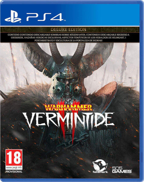 Warhammer: Vermintide Ii Deluxe Edition Sony Playstation 4 PS4 Hover Image