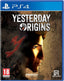 Yesterday Origins Sony Playstation 4 PS4