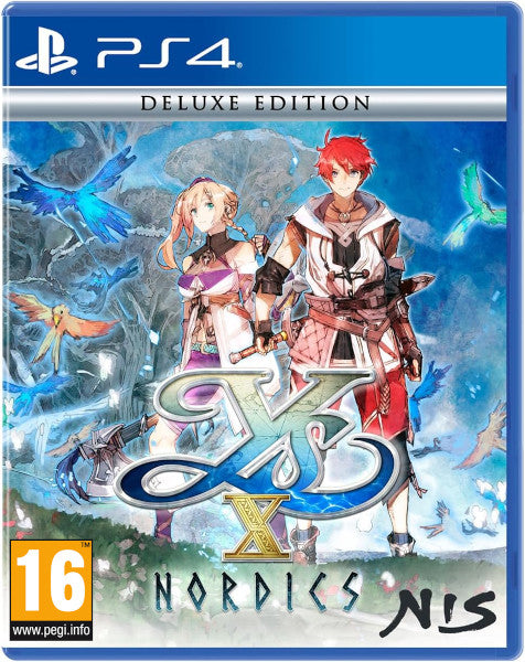 Ys X: Nordics - Deluxe Edition Sony Playstation 4 PS4 Hover Image