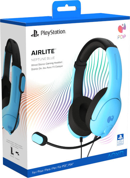 Accesorio Pdp Airlite Wired Headset Neptune Blue (ps4) Playstation 5 PS5 Hover Image