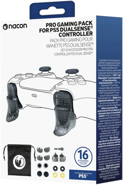 Grips Nacon Pro Gaming Pack For Ps5 Dualsense Controller ( 16 Accessories ) Playstation 5 PS5 Hover Image