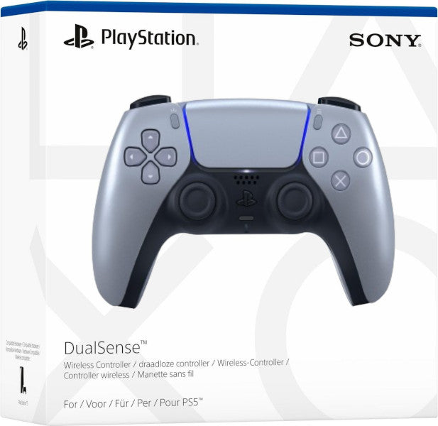 Mando Dualsense Wireless Controller Sterling Silver (plata) (ps5/pc/mac) Playstation 5 PS5 Hover Image