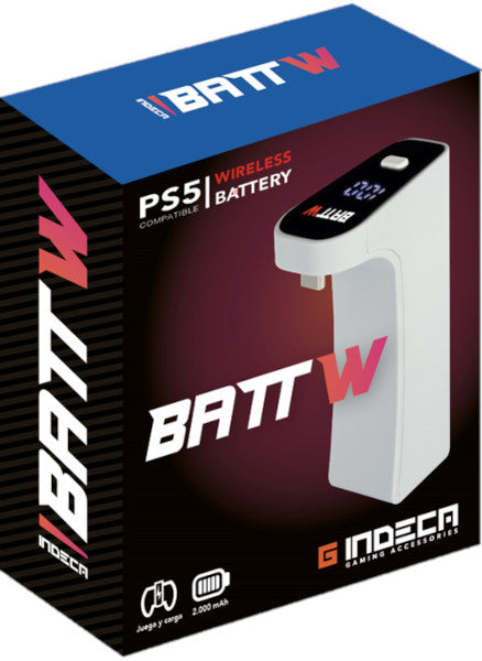 Batería remota Indeca Wireless Battery Batt W Playstation 5 PS5 Hover Image