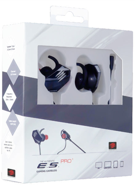 Cascos Mad Catz E.s Pro + Gaming Earbuds Black (negro) (switch 2/switch/xbx/ps4/pc) Playstation 5 PS5