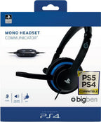 Accesorio Bigben Mono Headset Communicator (ps4) Playstation 5 PS5