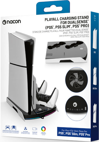 Soporte Nacon Playall Charging Stand For Dualsense (slim/pro) Playstation 5 PS5 Hover Image
