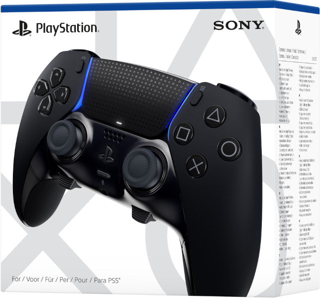Mando Dualsense Edge Wireless Controller Midnight Black (negro) Playstation 5 PS5 Hover Image