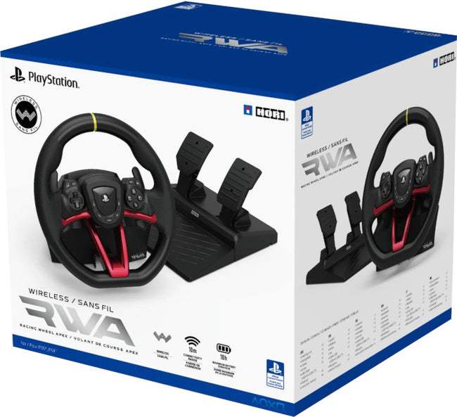 Volante Hori Wireless Sans Fil Rwa Racing Wheel Apex (ps5/ps4/pc) Playstation 5 PS5 Hover Image