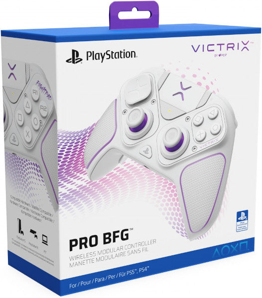 Mando Pdp Victrix Wireless Modular Controller Pro Bfg White (ps4) Playstation 5 PS5 Hover Image