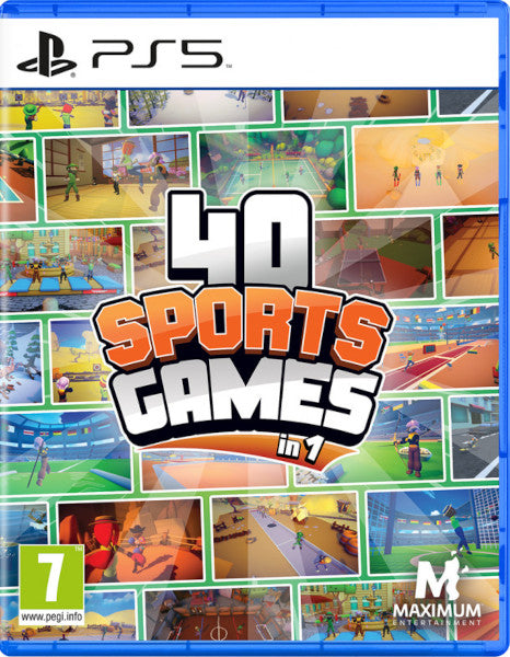 40 Sports Games In 1 Sony Playstation 5 PS5 Hover Image