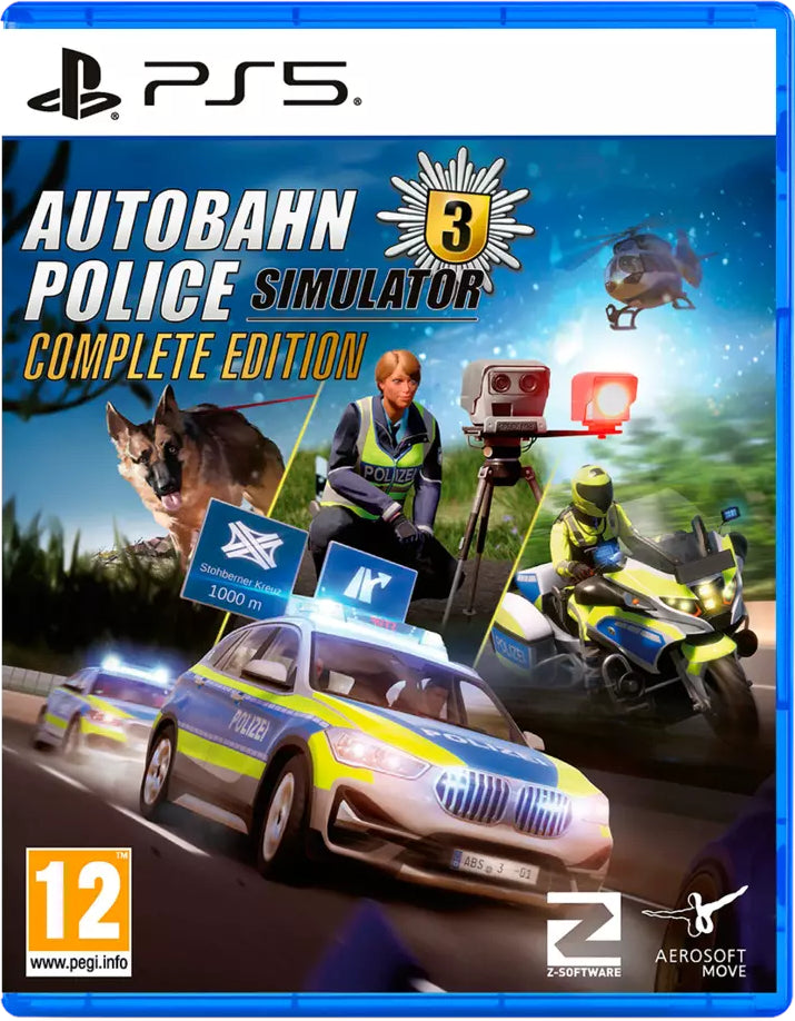 Autobahn Police Sim 3 - Complete Edition Sony Playstation 5 PS5