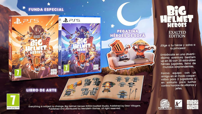 Big Helmet Heroes - Exalted Edition Sony Playstation 5 PS5 Hover Image