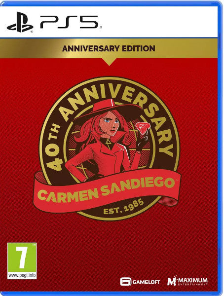 Carmen Sandiego 40th Anniversary Edition Sony Playstation 5 PS5 Hover Image